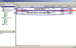 Bandwidth Management and Firewall screenshot 2