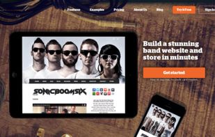 Bandzoogle screenshot 1