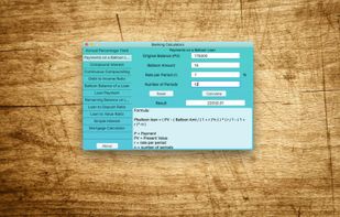 Banking Calculators screenshot 1