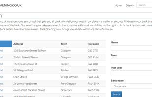 Bankopening screenshot 1