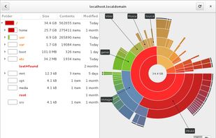 Baobab Disk Usage Analyzer screenshot 1