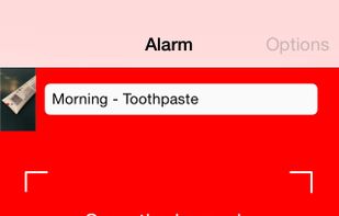 Barcode Alarm Clock screenshot 1