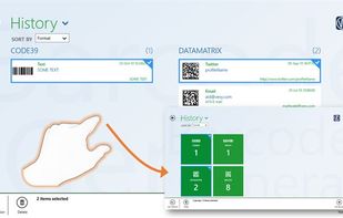 Barcode generator screenshot 1