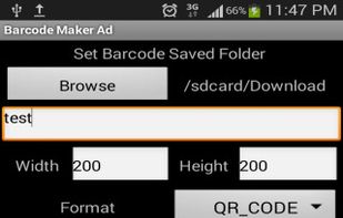Barcode Maker screenshot 1
