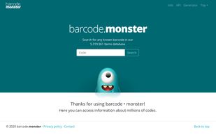 barcode.monster screenshot 1
