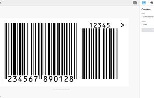 Barcode editor