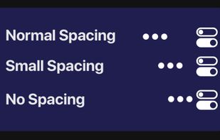 Menu Bar Item Spacing