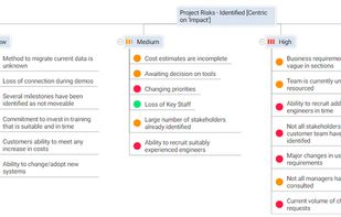 Affinity layout with applied categories to help you determine what needs to be delivered,