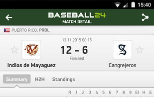Baseball24 screenshot 1