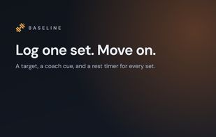 Baseline: Workout Planner screenshot 1