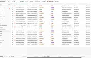 Baserow screenshot 1
