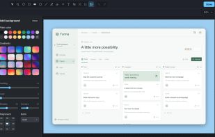 Screenshot editor with annotations and backgrounds