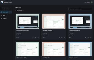 Cloud library for sharing captures with your team