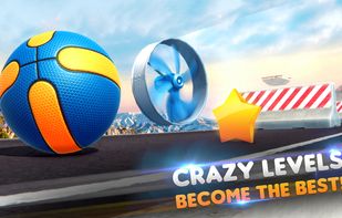 BasketRoll: Rolling Ball Game screenshot 2