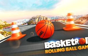 BasketRoll: Rolling Ball Game screenshot 1