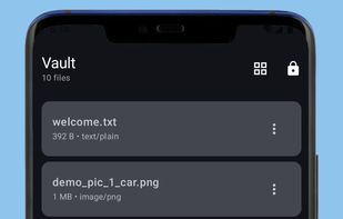 List view that hides the tumbnails