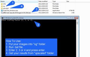 Batch Auto Upscale Images xBRZ screenshot 2