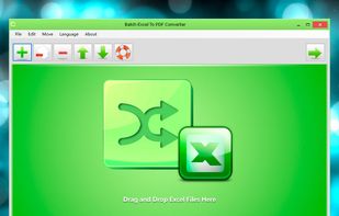 Batch Excel To PDF Converter screenshot 1
