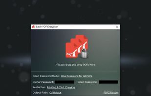 Batch PDF Encryptor