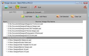 Batch PSD to JPG screenshot 1