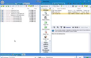 Choosing output format and processing documents.