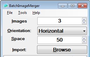 BatchImageMerger screenshot 1