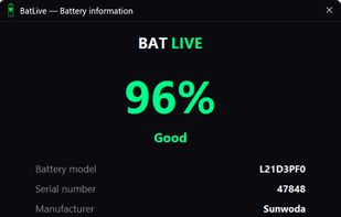 BatLive screenshot 1