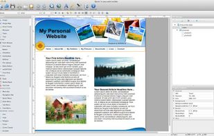 Quick 'n Easy Web Builder screenshot 1