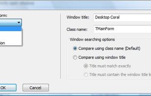 The "Autosize" window, here with the menu list and all the commands.