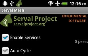 The Serval Mesh screenshot 3