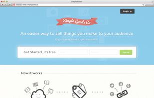 Simple Goods Website