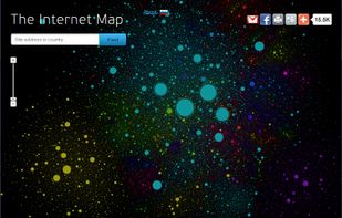 The Internet Map screenshot 1