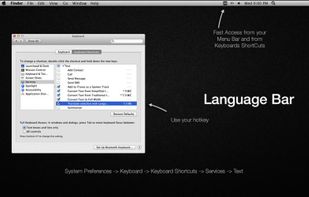 Language Bar screenshot 2