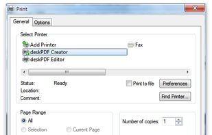Print to PDF