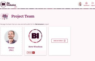 Work Together - Share projects with teammates so you can tackle that audit checklist together