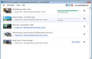 Free Dailymotion Download screenshot 1