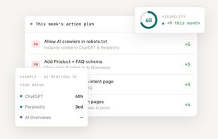 Beacon — AI &amp; SEO Visibility screenshot 1
