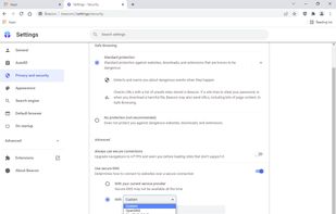 Beacon Browser screenshot 2