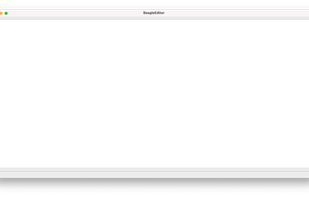 BeagleEditor when no file opened