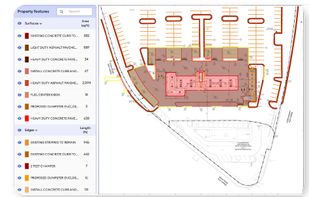 paving blueprint takeoff