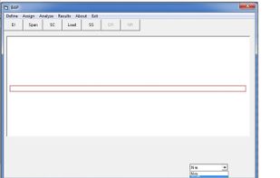 Beam Analysis Program screenshot 1
