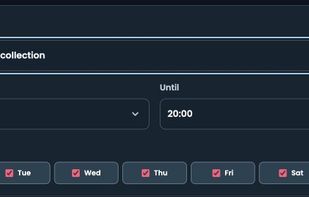 Choose when a show airs and how it fills its time slot.