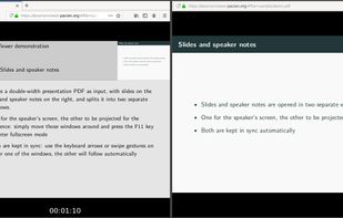 Beamer Viewer screenshot 1