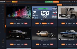 BMM Loadouts page - Dark