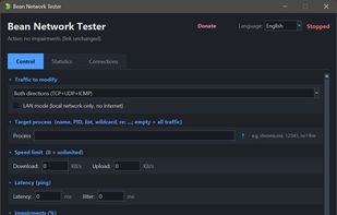 Bean Network Tester screenshot 1