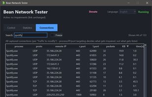 Bean Network Tester screenshot 3