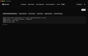 BeanDesk screenshot 2