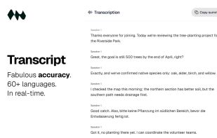 Live transcript: Read what was just said in real time, so one missed sentence does not turn into five minutes of confusion.