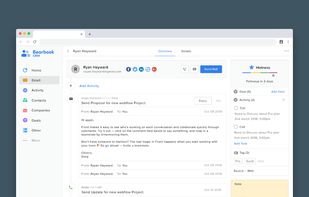 Bearbook CRM screenshot 1