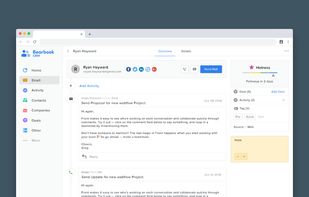 Bearbook CRM screenshot 2